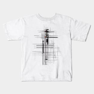 Wire Structure Kids T-Shirt